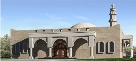 مسجد 360 متر2